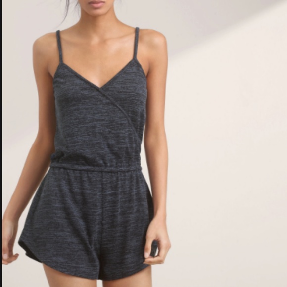 Aritzia Pants - Aritzia TNA "Farewell" Romper in (BLACK)